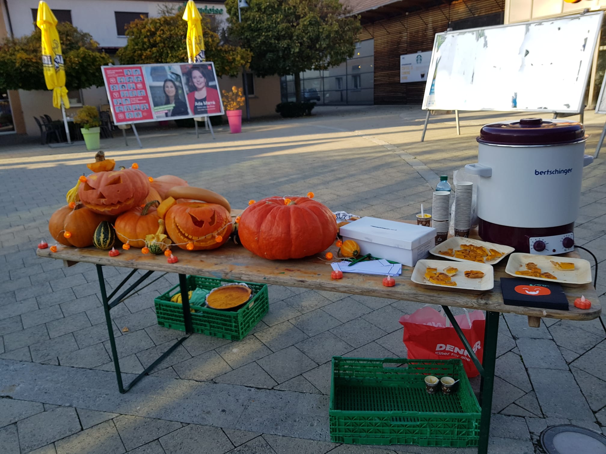 Marché de fruits et légumes