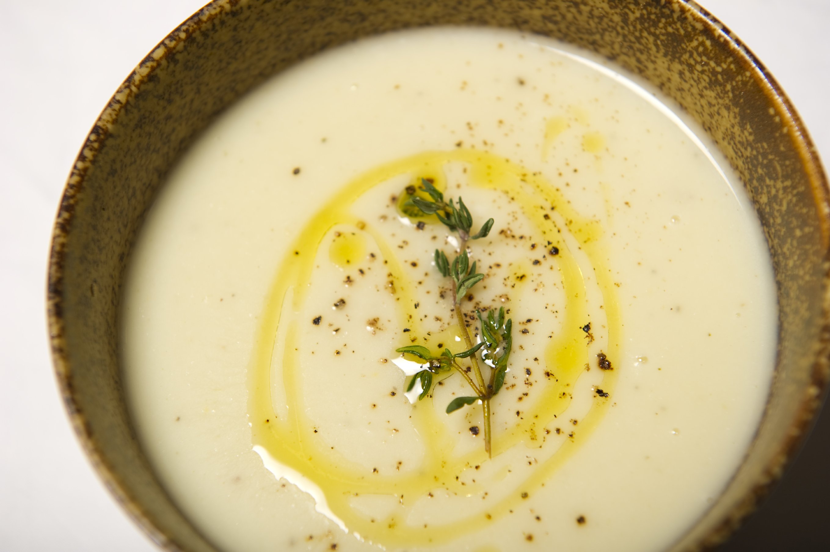 Velouté de topinambour et salsifis